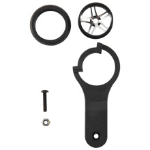 Eenhandige Bedieningsadapter Zender Stuurwiel voor RC Car TQI Afstandsbediening TRX4 TRX6 Slash Summit,2