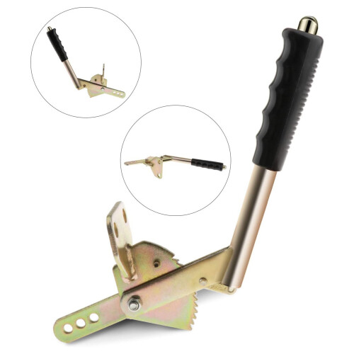 Anti-Slip Mechanical Hand Brake Parking Stop Trailer Caravan Lever Coupling 2