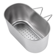Panier de Vidange D'éVier de Cuisine en Acier Inoxydable 304, éVier à Vaisselle, Support de Filtre à Eau pour Ordures Suspendu, Support de Filtre