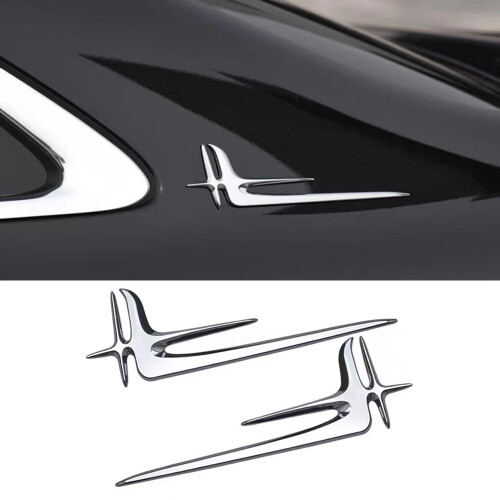 2Pcs Suitable for - C260L E300L C200L Tail Plate Side Car Sticker Accessories Special Type 2