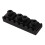 7 String Locking Nut Electric Guitar Nut Tremolo Bridge 48mm (Black) 1