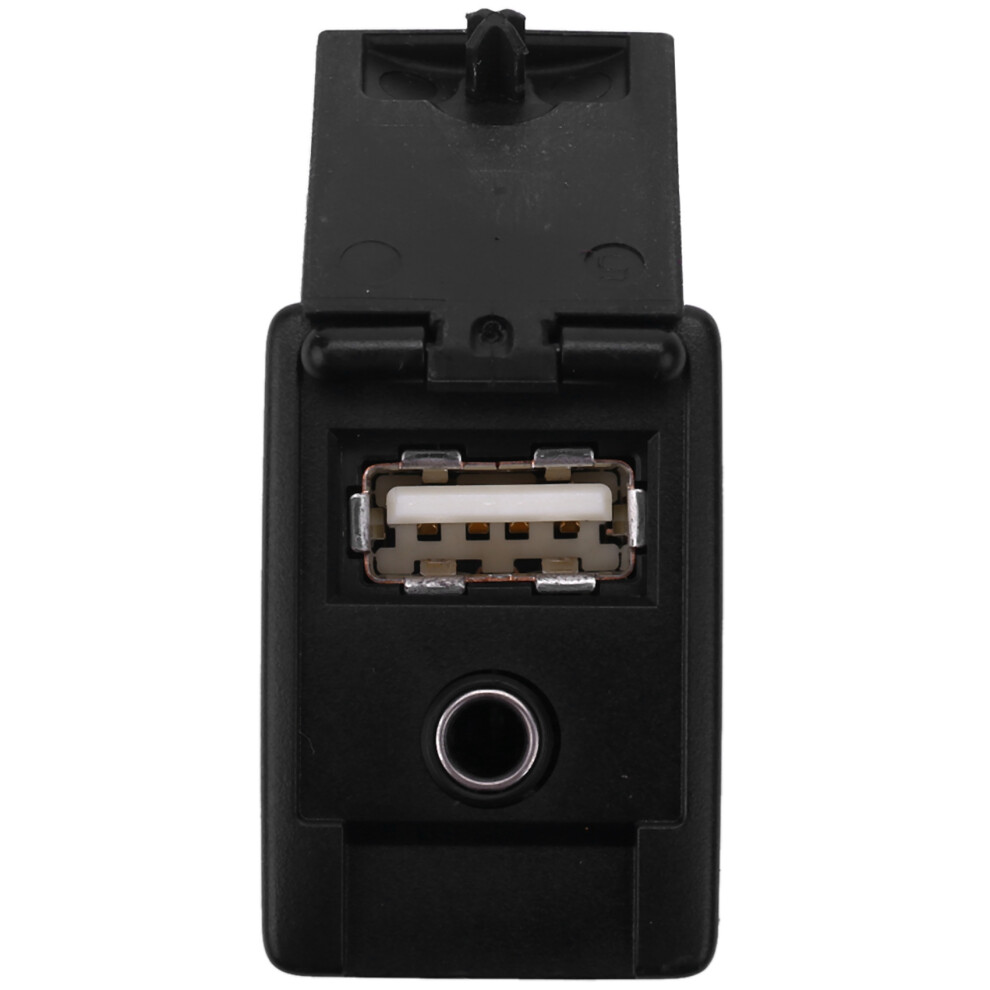 Car Aux Usb Port Adapter Jack Auto For Rav4 Camry For Yaris For Avalon 86190-0R010 Plastic Black 4713120649757