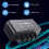 Stereo Audio Mixer 1 Input 5 Output Multi-Channel Audio Source Distributor RCA Interface for Power Amplifiers 2