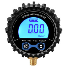 DäCktrycksmäTare Digital DäCktestare Display Lufttrycksmanometer SnabbkopplingskopplingsgäNga 1/8