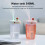 Mini-USB-Luftbefeuchter 240ml Doppel-Sprühfunktion Weiß 4