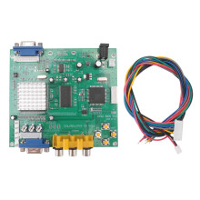 GBS8200 CGA / EGA / YUV / RGB para SaíDa VGA Arcade Jamma Game HD Video Converter Board Monitor para LCD GBS-8200