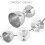 Stainles Steel Bar Jigger 1/2Oz ,Cocktail Jigger Measuring Cups Jigger 1Oz 2Oz 5