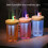 Doppel-Spray Mini-USB-Luftbefeuchter 240 ml Weiß 6