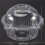 100 StüCk Transparente Kunststoff Cupcake Kuchen Box Muffin Dome Halter Box 5