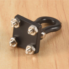 4Pcs Trailer Towing Buckle Tow Shackle Hook for 1/10 RC Rock Crawler Axial SCX10  TRX4  D110 RC Car Truck