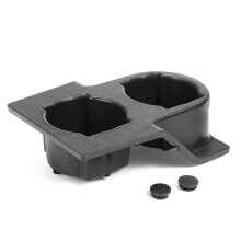 Console Central Dianteiro Do Carro, Suporte Duplo para Copos de Água, Inserção Preta para GQ Patrol Y60 1988-1997 4WD 4X4