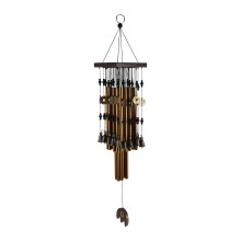 Außen Innen Metallrohr Wind Spiel mit Kupferglocke Große Windspiele für Hof Patio Gartenterrasse Dekoration 80Cm