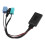 Car  5.0 Aux Cable Microphone Handsfree Mobile Phone Free Calling Adapter for  2005-2011 6