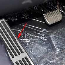 for 2016-2019 Leopard XE XF E-Pace F-Pace  Velar Footrest Steel Foot Rest Dead Pedal Cover Accessories