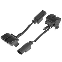Front L+R Windshield Heated Washer Sprayer Nozzle Jet Windscreen for - 3 Series E46 323I 325I 328I 330I 1999-2005