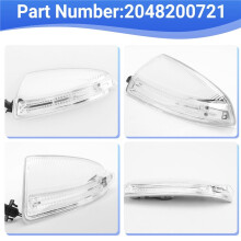 Luz de SeñAl de de Espejo Retrovisor Lateral Izquierdo para - W164 W204 W639 ML300 ML320 ML500 C250 C300 C350