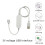 5V 12V 24V Tuya RGB Wifi Controller LED Controller per 5050 3528 2835 Led Strip Light  Life, Dimmer Controller 8