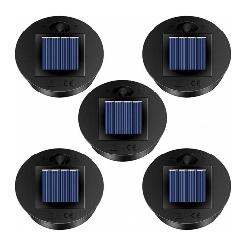 PeçAs de SubstituiçãO de Luz Solar Pacote (Tamanho Superior 2,76 Polegadas, Tamanho Inferior 2,36 Polegadas), 7 LúMens LED Branco Quente à Prova