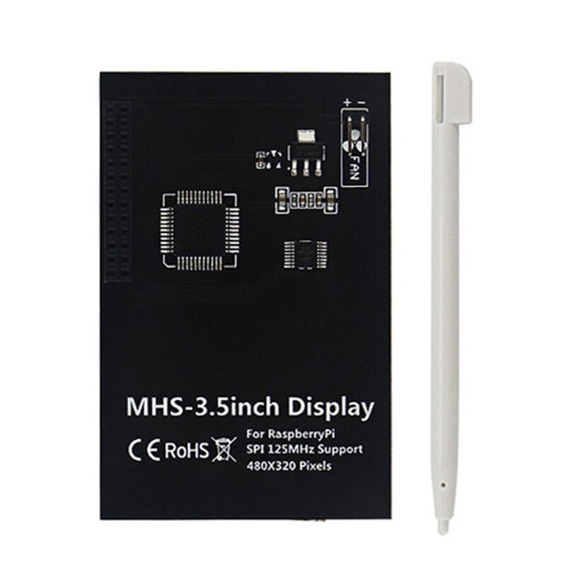 Foldable Displays Rpi Touchscreen con Display RPI da 3,5 Pollici 480X320 per Raspberry Pi 5 ...
