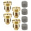 1.1 mm Orifice for Foam Cannon and Foam Maker,Universal Thread Nozzle Tips and Mesh Filter for Snow Foam Lance, 4-Pack 6