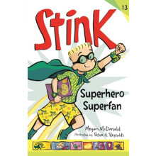 Stink Superhero Superfan by Megan McDonald Paperback Book