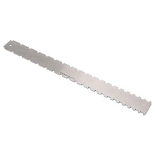 Guitarra Baixo Pescoço Entalhado Borda Reta Traste Rocker Corda Ação Régua Conjunto de Ferramentas Luthier