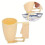 Middle Eastern Meatball Maker Handheld Teigspender Meatball Maker Gelb 6