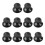 10pcs Replacement Analog Thumbstick Thumb Stick for  One Controller Black Thumbstick Grips Caps Set 2