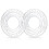 2 Pack Light Fixture Mounting Brackets, Ceiling Light Mounting Plate, Wall Light Mount Blocks with Screw and Nuts 5