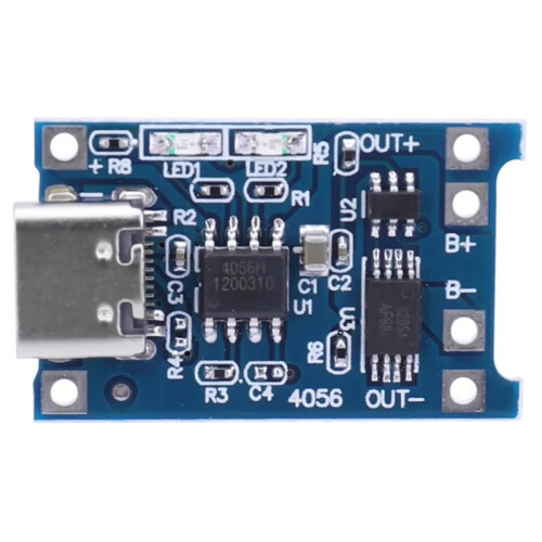 15Pcs Type-C 18650 Lithium Battery Charger Module 5V 1A Charging Board with Dual Protection Functions for DIY Projects 2