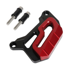 Cappuccio di Protezione Freno Anteriore per Moto, Protezione Pinza Freno, Copertura Decorativa per PCX 125 150 160 PCX125 PCX160, Nero e Rosso