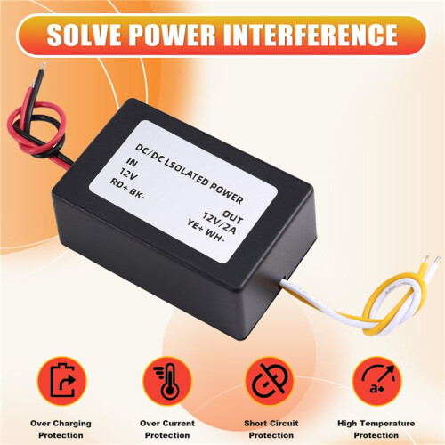 - Power Supply Module  Buck Converter Led Isolated Voltage Stabilized Isolation Anti-Interference B 2
