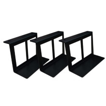 Support de Montage pour Ordinateur Portable Sous le Bureau avec Plateau de Rangement à Vis pour Accessoires D'Ordinateur Portable.