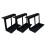 Under Desk Laptop Holder Mount Bracket with Screws Storage Tray for Notebook Computer Accessories 1