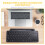 2.4G Wireless  Keyboard with Number Touchpad Mouse Card Slot Numeric Keypad for Android IOS Desktop Laptop PC 6