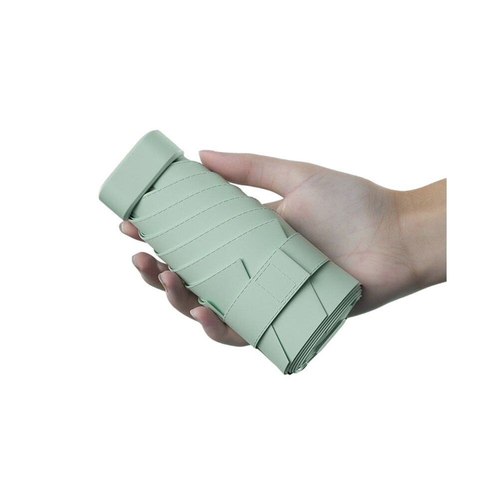 Folding Umbrella Women Anti-Uv Sunshade Umbrella Travel Sun Umbrella For Purse With Case G 6031861908741