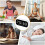 Electronic  Clock - Portable LED Alarm, Multifunctional Table Timer Compact Bedside Display Clocks 4