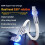 180 Swivel Double Elbow Mech Data Cable Type-C to Type-C Fast Charging & Data Transfer Cable for Tablets and Laptops 1m 2