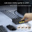 4 Port USB 2.0 Sharing  Switcher 4 in 1 Out Printer Adapter Box for PC Scanner Printer Laptop Desktop Computer 9