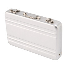 Business card case  carry case Card case Card password case Only used for card business cards, etc. Silver