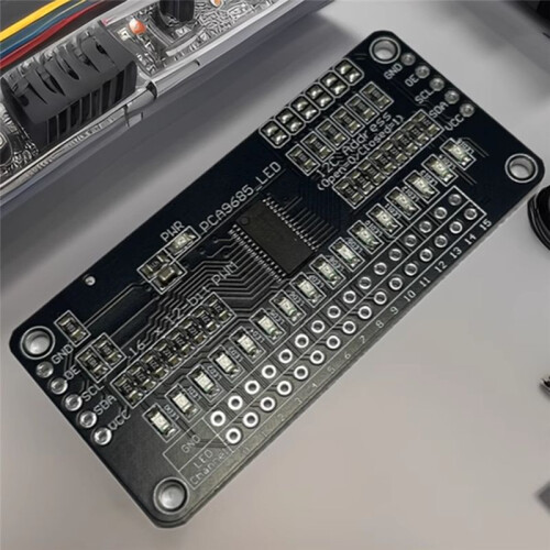 PCA9685 Module MCU Driven 16-Bit LED Driver Solution Development Verification Board 16-Bit PWM Module 2
