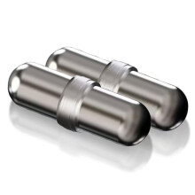 Barre D'Agitation Magnétique en Acier Inoxydable, Adaptée Aux Tasses à Agitation Automatique, 2 Pièces