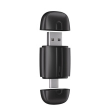 Wireless Car Adapter 2 in 1 Wireless Carplay Support for Wired Carplay Plug & Auto USB Type C Adapter