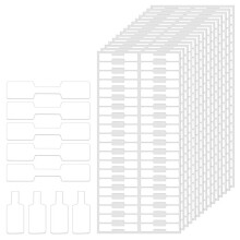 1000 Pezzi di Etichette Adesive per Prezzi di Gioielli, Etichette Bianche Vuote per Esposizione di Collane e Anelli