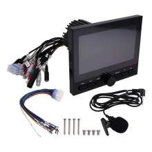7inch  Waterproof Motorcycle Audio Boat Multimedia Player Automatic Audio System FM AM Receiver for SPA UTV ATV