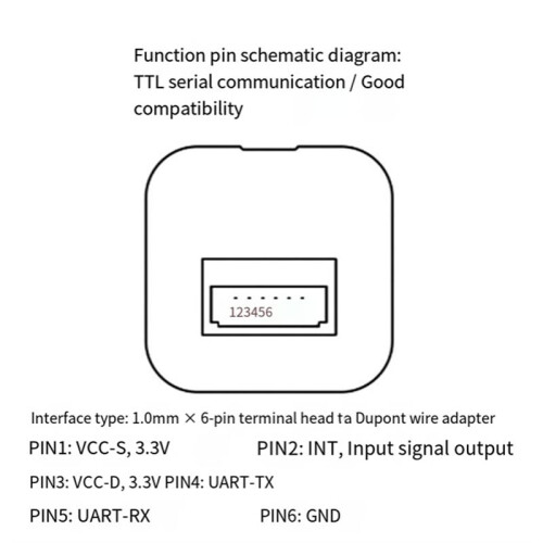 Fingerprint Recognition Module Square Semiconductor Capacitive Fingerprint Acquisition Sensor 2