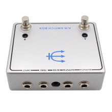 A/B-Umschaltbox, Effektkanal-Box, Umschalter, Pedalsignal auf Zwei Amp-Pfade, Gitarrenteile, Gitarreneffektpedale