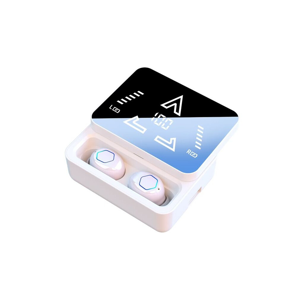 M48 Pro Language Translator Earbuds 144 Languages High Accuracy Wireless Two Way Translator Device White 6031503488228