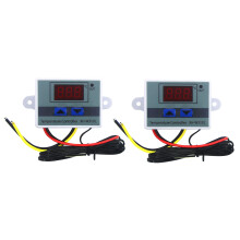 2 Stuks 110-220V Ac Digitale Led Temperatuurregelaar Xh-W3001 voor Incubator Koeling Verwarming Schakelaar Thermostaat Ntc Sensor