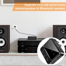 5.4 Audiozender en -Ontvanger 2-in-1 Adapter Dubbele Zender en Dubbele Ontvanger Één-op-Twee